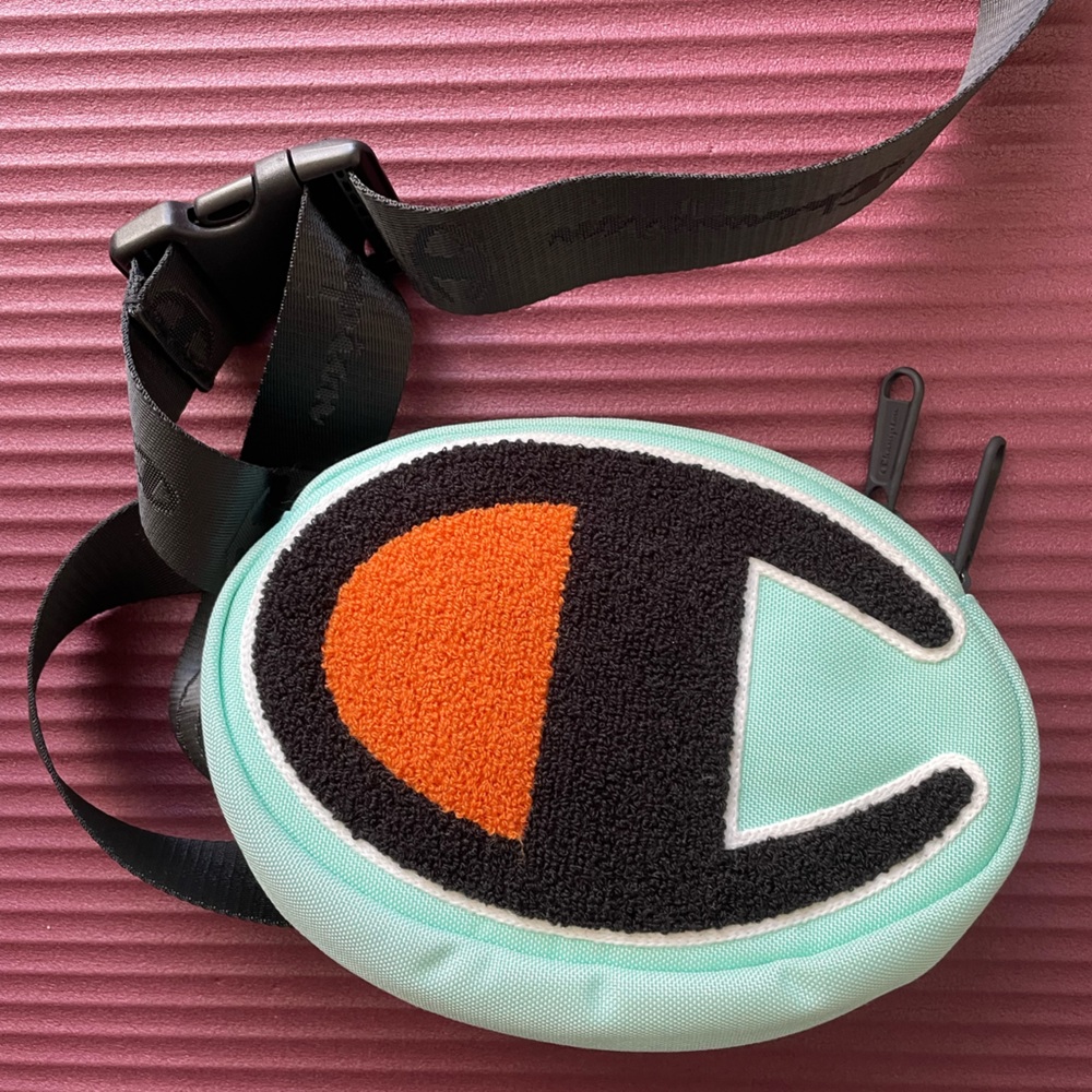 Champion pastel turquoise waist pack